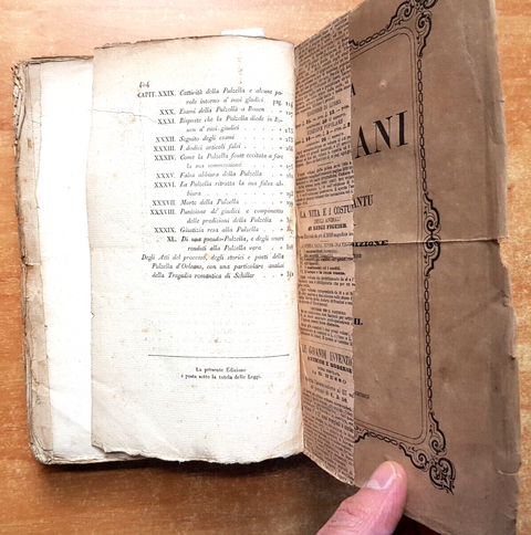 LA PULZELLA D'ORLEANS di Guido Gorres - 1838 - GIOVANNA D'ARCO - Sambrunico