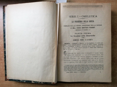 IL PREDICATORE CATTOLICO PERIODICO MENSILE DI SACRA ELOQUENZA 1906 GIARRE (