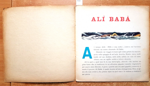 Al Bab - EDIZIONE SCARABEO illustrato a colori - anni '60? - e i ladroni