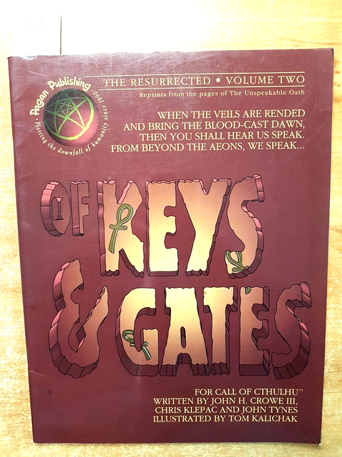 THE RESURRECTED - volume two - OF KEYS & GATES - reprints from the pages