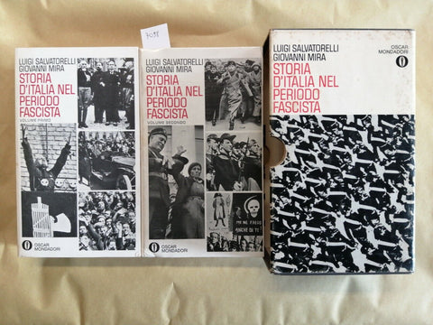 STORIA D'ITALIA NEL PERIODO FASCISTA 2 voll. - Salvatorelli Mira - Mondadori709