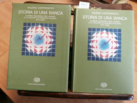 STORIA DI UNA BANCA BNL - VALERIO CASTRONOVO 1983 EINAUDI + COFANETTO (5113