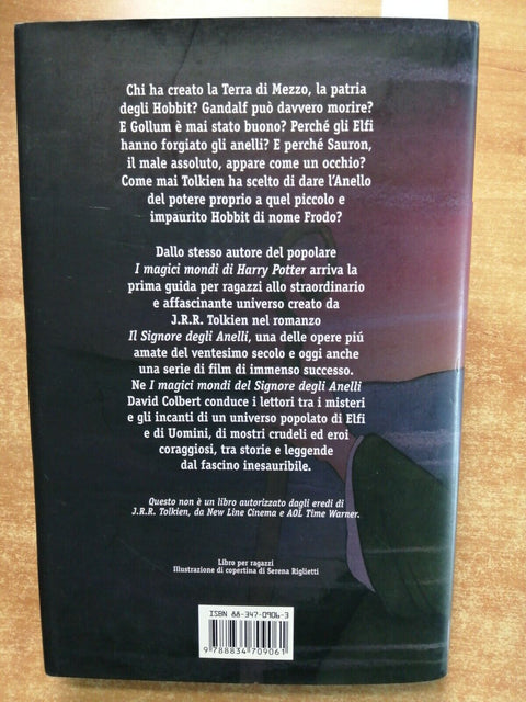 David Colbert I MAGICI MONDI DEL SIGNORE DEGLI ANELLI 2002 Fanucci Fantasy