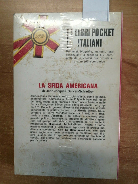 JACQUES SCHREIBER - LA SFIDA AMERICANA - LONGANESI - INCELLOPHANATO!!! (367