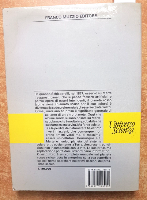 PIANETA MARTE ESPLORAZIONE E COLONIZZAZIONE - ARTHUR E. SMITH - MUZZIO (640