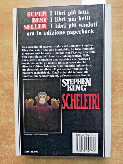 STEPHEN KING - SCHELETRI - Sperling Kupfer - 1996 - HORROR (1710)