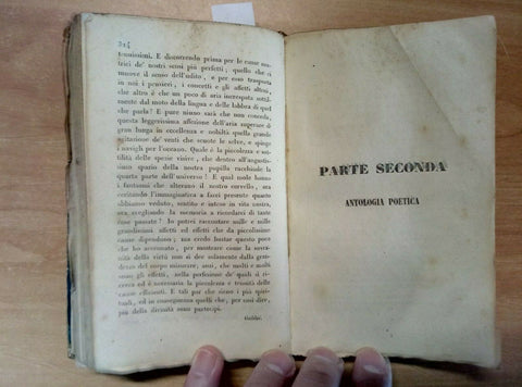 ANTOLOGIA ITALIANA - MAGISTRATO DELLA RIFORMA 1841 STAMPERIA REALE TORINO (