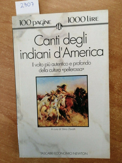 CANTI DEGLI INDIANI D'AMERICA - TASCABILI ECONOMICI NEWTON - 1993 - (2707