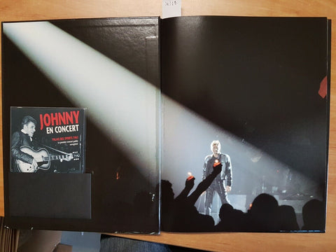 JOHNNY HALLYDAY EN CONCERT 35 ANS DE PASSION 1995 VADE RETRO + 1 CD LIVE (3