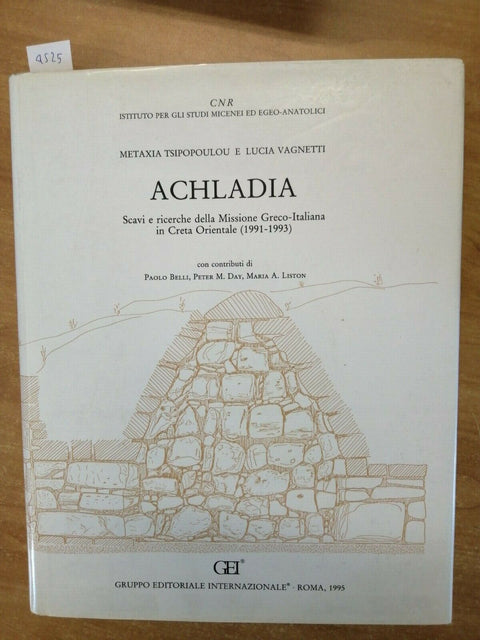 Achladia Scavi e ricerche della missione greco-italiana in Creta orientale(