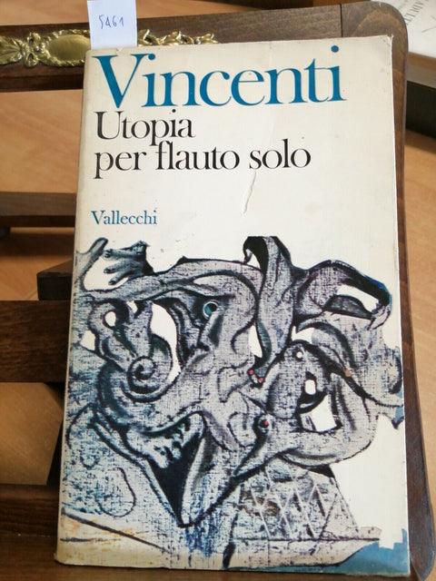 FIORA VINCENTI - UTOPIA PER FLAUTO SOLO - 1ED. - VALLECCHI - 1973 - (5461