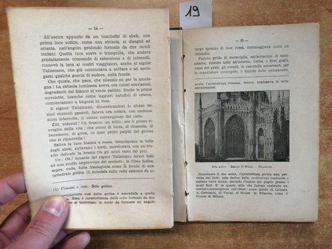 Piazzi LA VIA FIORITA letture IV classe elementare 1905 Trevisini INTROVABILE