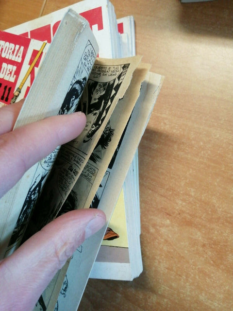LOTTO 33 ALBI STORIA DEL WEST SEQUENZA 1/12 COMPLETA + NUMERI VARI(5810