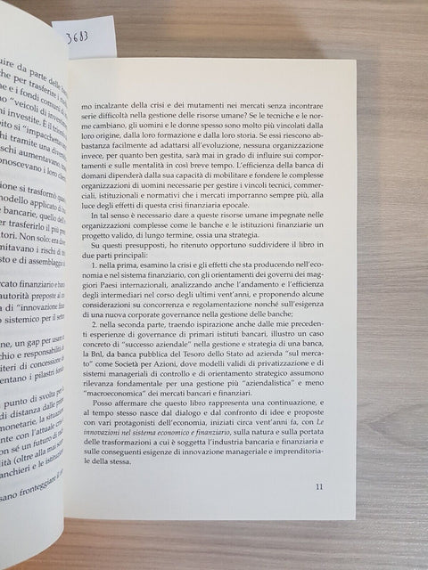 LE BANCHE E LA CRISI storia etica problemi - Giampiero Cantoni 2009 Spirali