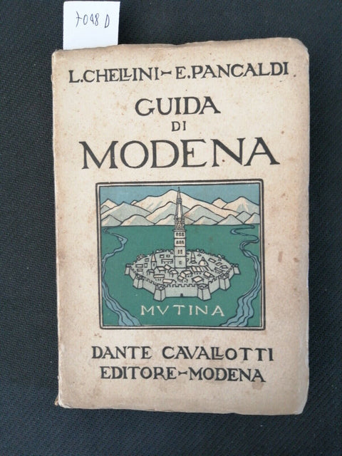 Guida storico-artistica di MODENA e dintorni - 1926 - Chellini CAVALLOTTI (