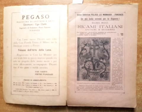 PEGASO Rassegna di lettere e arti UGO OJETTI anno II n. 12 dicembre 1930 (5