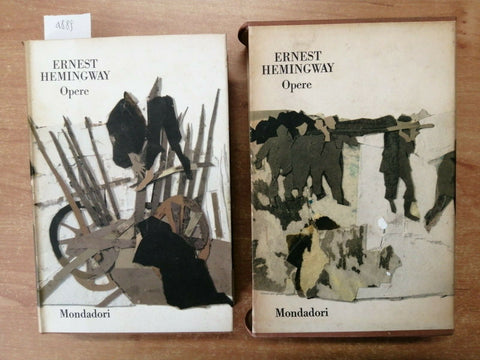 OPERE DI ERNEST HEMINGWAY - VOLUME III - MONDADORI 1966 PIVANO - COFANETTO(