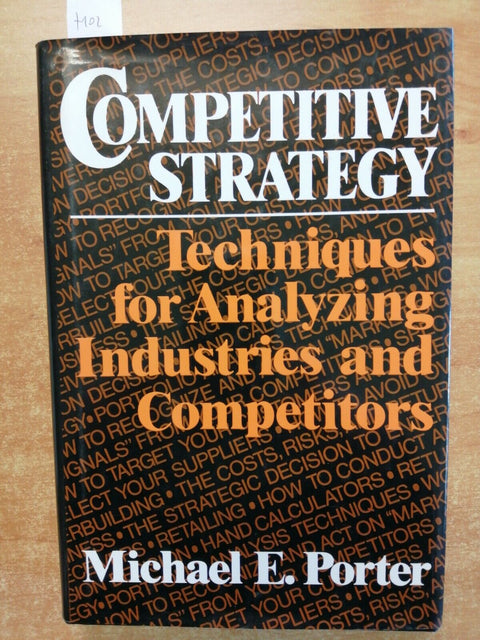 COMPETITIVE STRATEGY techniques for analyzing industries and competitors (7