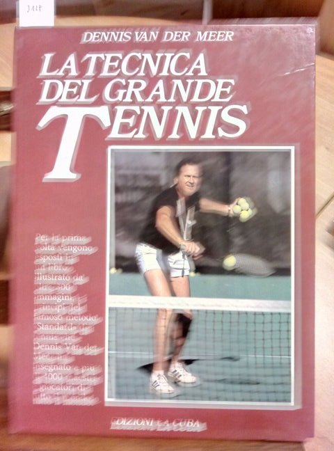 LA TECNICA DEL GRANDE TENNIS - DENNIS VAN DER MEER 1982 EDIZIONI LA CUBA (3