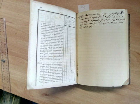 ESPOSIZIONE DELLA LEGGE SUL BOLLO E SULLE TASSE - VIENNA 1840 - DE KREMER (