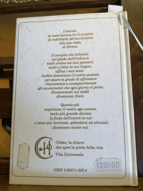 LA VITA INTERIORE IN VITA UNIVERSALE 1992 GRADO DELL'ORDINE esoterismo (63