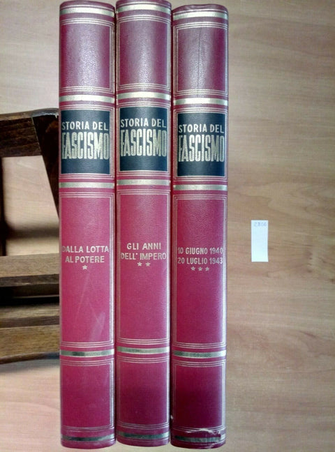 STORIA DEL FASCISMO 3 volumi SADEA DELLA VOLPE 1964 ENZO BIAGI (2806)