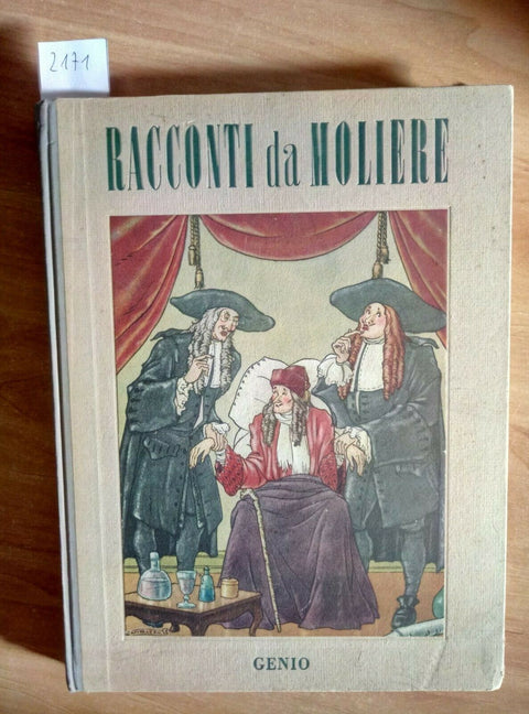 RACCONTI DA MOLIERE - E. POSSENTI/ VITTORIO ACCORNERO 1951 GENIO (2171