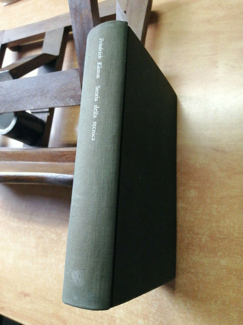 FRIEDRICH KLEMM - STORIA DELLA TECNICA - 1ED. - FELTRINELLI - 1959 - (6715