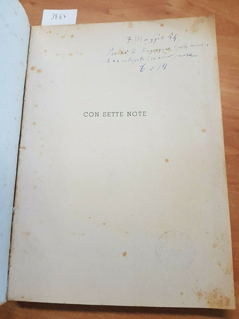 EDOARDO MOTTINI CON SETTE NOTE FIGURE DI GRANDI MUSICISTI 1949 HOEPLI(3867