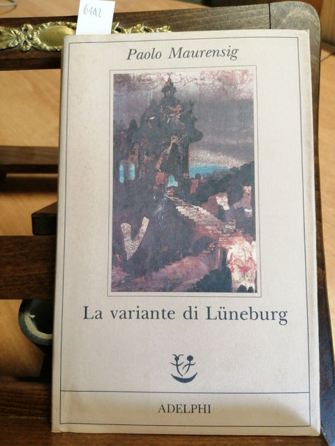 Paolo Maurensig - La variante di Lneburg - Adelphi 1998 (6142) LUNEBU