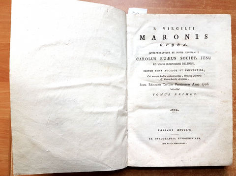 P VIRGILII MARONIS OPERA INTERPRETATIONE ET NOTIS... 1804 Carolus Ruaeus (2