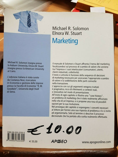 SOLOMON STUART - MARKETING - APOGEO - 2005 - (3740G)