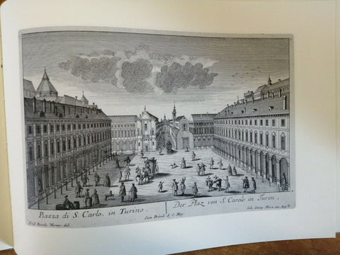 TORINO NEI DISEGNI DI FRIEDRICH BERNHARD WERNER VIAGGIATORE E VEDUTISTA (44