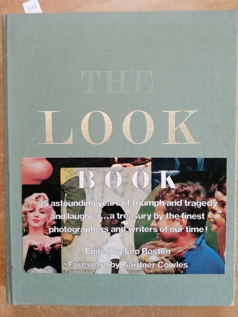 THE LOOK BOOK by Rosten, Cowles 1975 Harry N. Abrams Publishers FOTOGRAFIA(